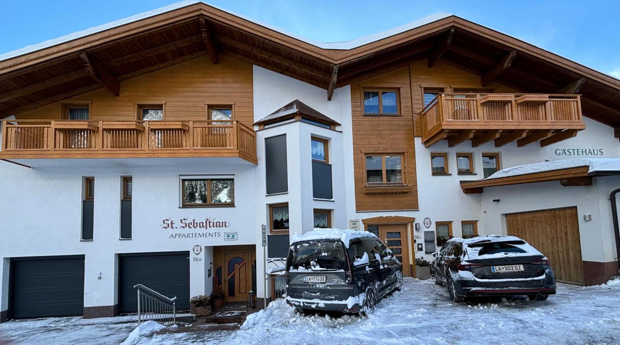 Appartement Pension St. Sebastian Pettneu am Arlberg Exterior foto